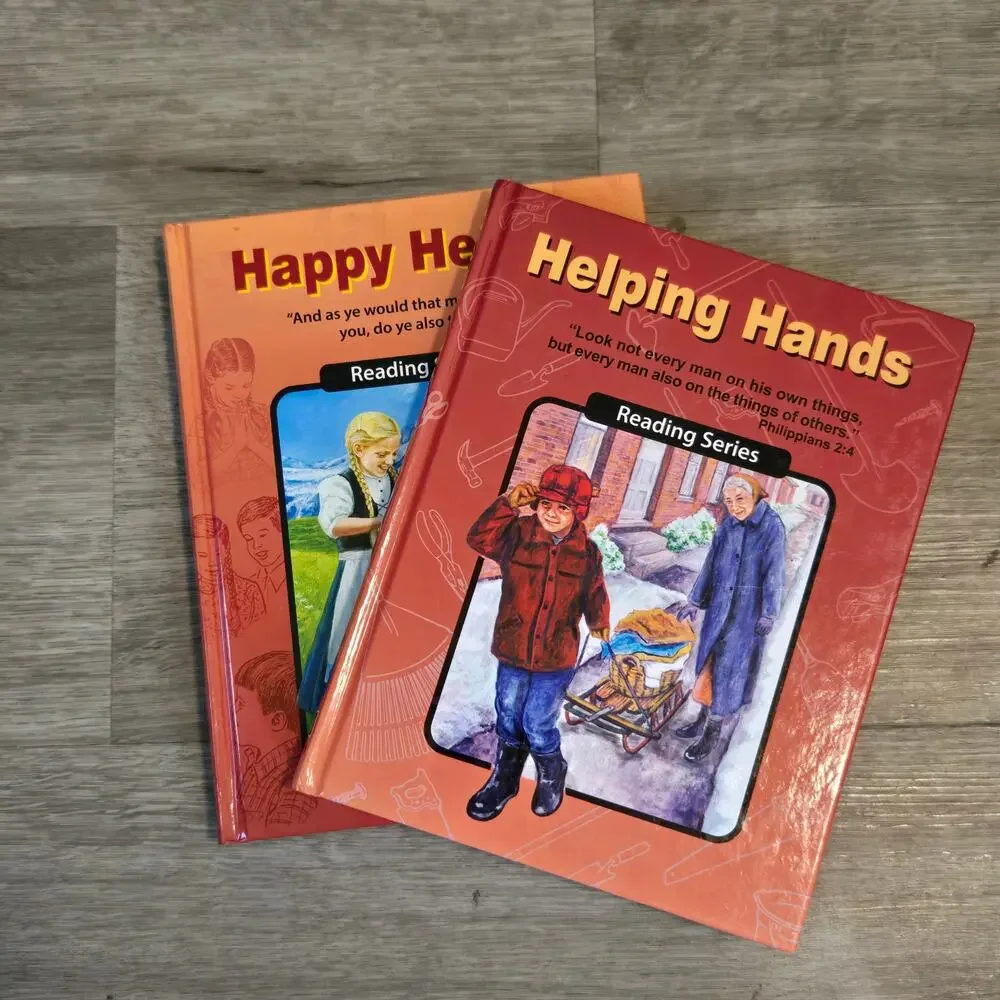 Christian Light Level 2 Happy Hearts Helping Hands Reading Curriculum Bundle